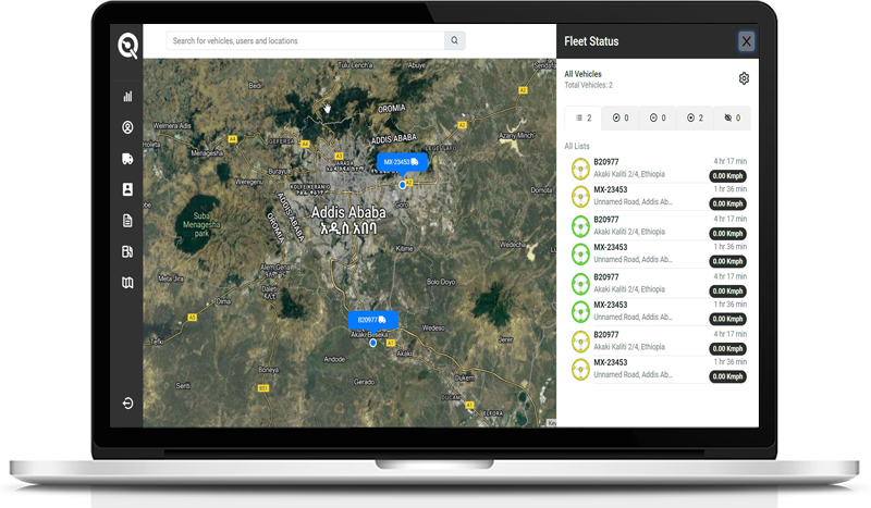 Fleet Management System in Ethiopia GPS- Zebegna